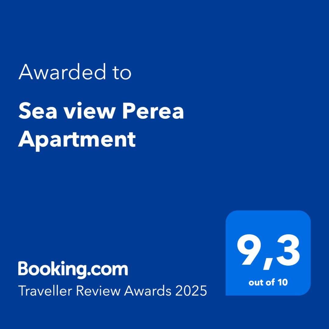 Sea View Perea Apartment Peraía Exterior foto